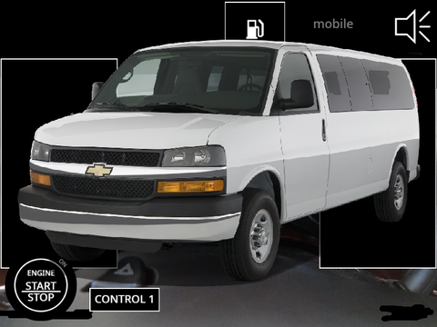 2010 Chevy Express Van Passenger speedometer