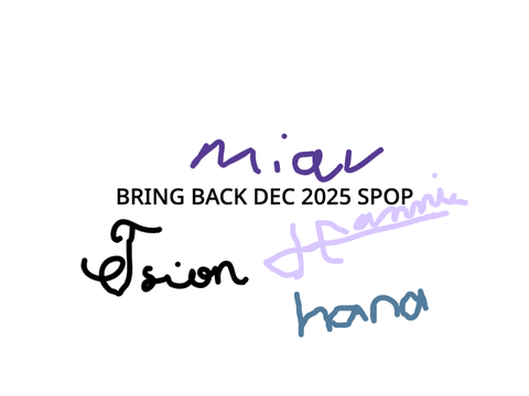 bring back dec 2025 s-pop remix remix