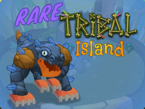 Rare Tribal Island! Rare T-Rox