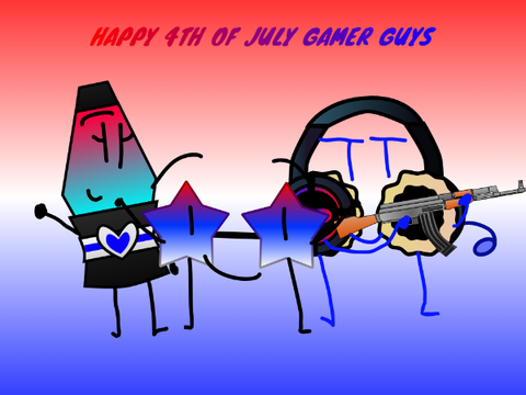 happy 4th of july gamer guys