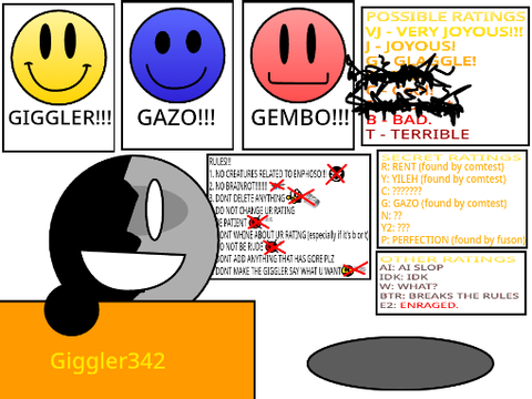 GIGGLER342 without E & D