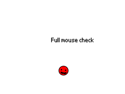 full mouse check