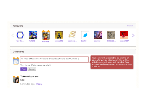 Really!? How is this personal information!? I was asking for a user!