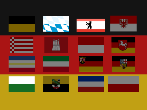 flag band: german states (my take)