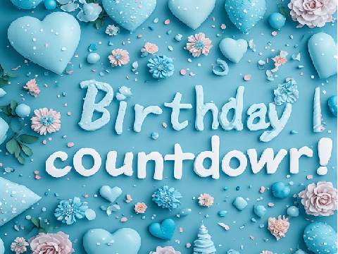 Birthday countdown!