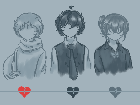 OC art ◈ relationship spoilers✨(maybe)