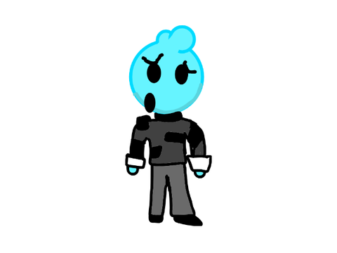 Blue shaking