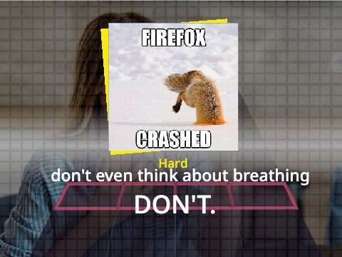 DON'T BREATH CHART