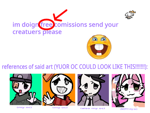 drawing your things ok