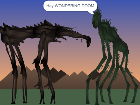 Trevor Henderson Giants become friends But I voiced it