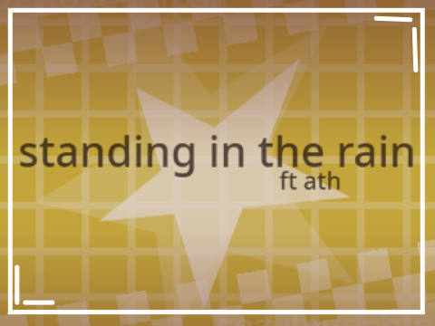 standing in the rain⟫⟫art attack 