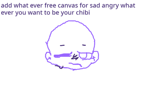 chibi base (but with some eyes and mouth)