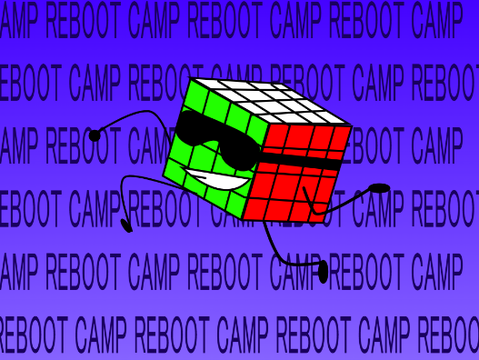 4x4 blindfolded for Camp ReBOOT!