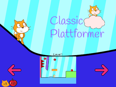 Scratch Cloud Platformer