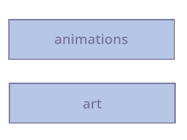 bunch of half-baked art and animations