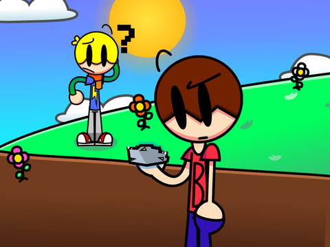 "That's a weird looking rock?"