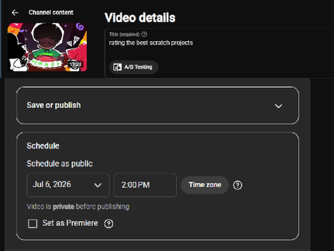 ITS OUT NOW GO WATCH!!!!