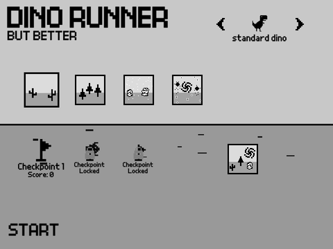 Dino Runner but better 