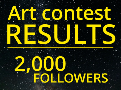 Art Contest Results! Thank you for 2k followers!
