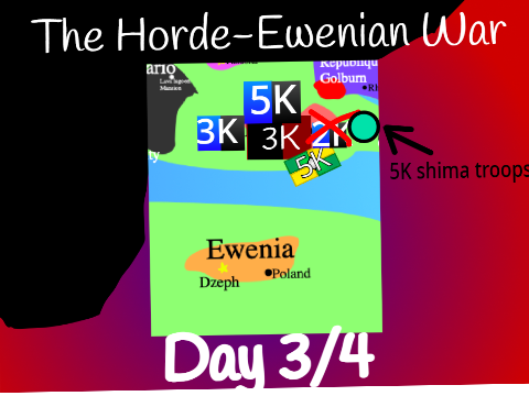 Horde-Ewenian War Shima Assist