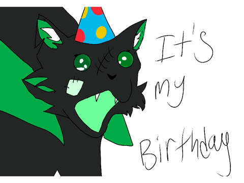 It’s my birthday