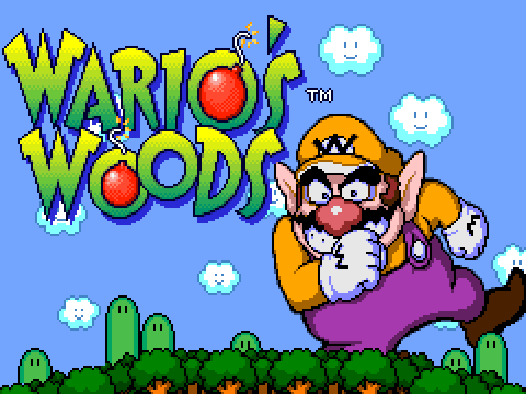 Round Game - Wario's Woods (SNES)