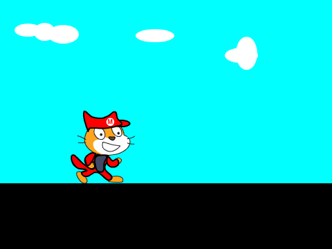 MarioCat (Colab with little brother)