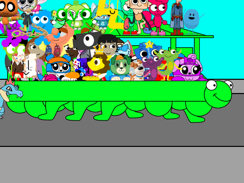 Add yourself: in the Caterpillar Car (20)