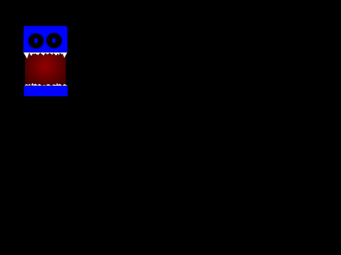 The Big Blue Ice Cube And The Gang jumpscare 
