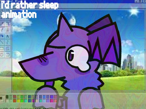 ✩‧₊˚°•* i'd rather sleep // artfight attack *•°˚₊‧✩