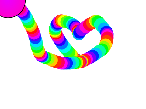 Rainbow draw