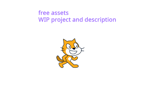 Scratch cat assets | free with credit {WIP}