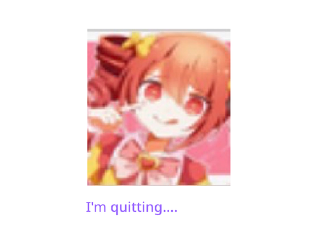 Me if I quit scratch