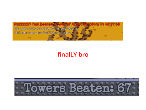 I BEAT MY LEAST FAVORITE TBP TOWER AS MY 67TH TBP TOWER EVER BEATEN