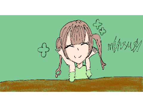 なんかふわふわしてる女の子