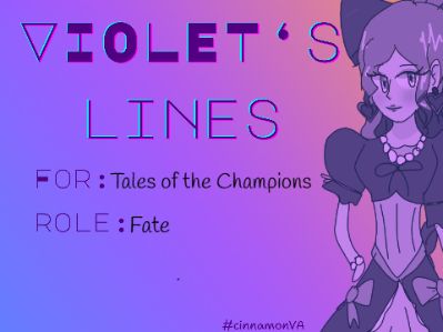 Fate's Lines ◈ Tales of the Champions