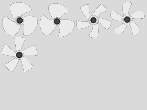 Fan Blade Vectors!