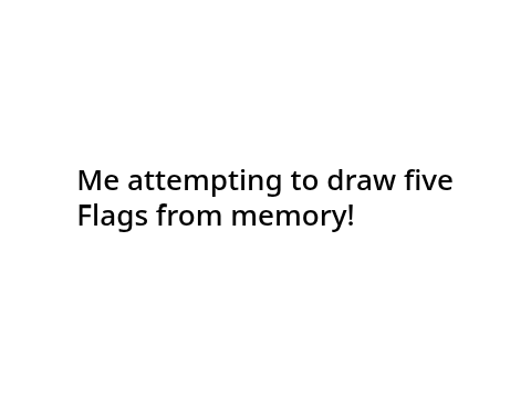 Drawing flags from memory