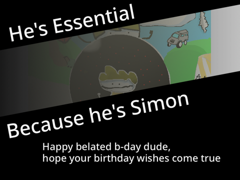 He's essential as he's Simon