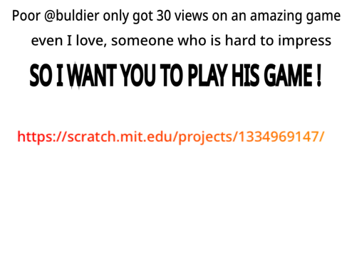 I want YOU to play this game