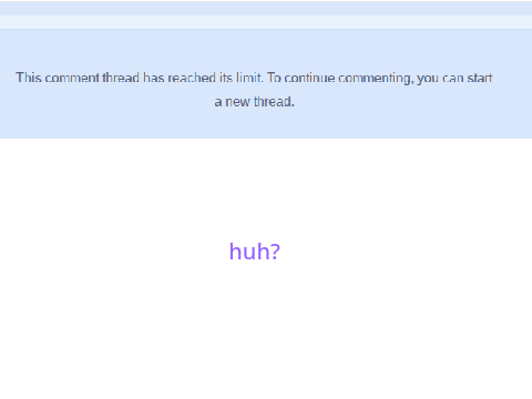 Replying to something then it showing