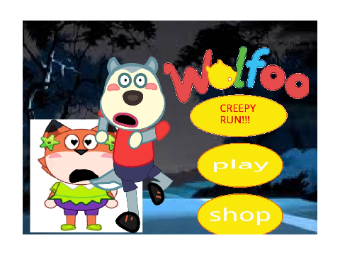 wolfoo creepy run almost in early beta