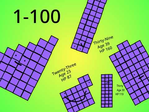 dackblocks 1 - 100