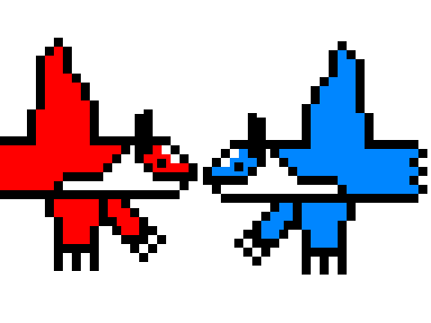 Latios and latias sprites