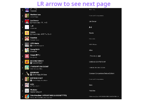 W playlist