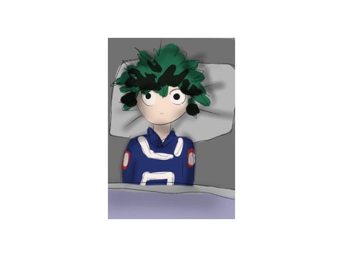 My deku fan art