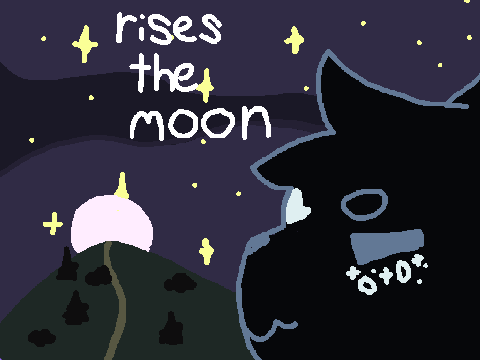 Rises the moon // Open palette map!