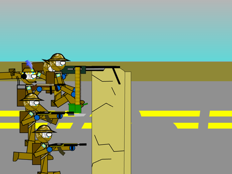 Squad test animation