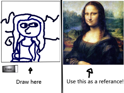 Draw the Mona Lisa