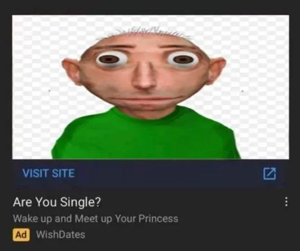Baldi animation thing